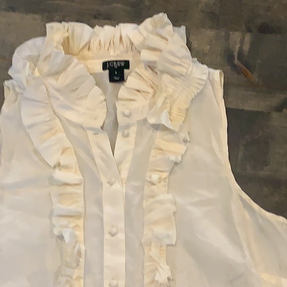 J. Crew silk tank size 8 - Picture 2 of 4